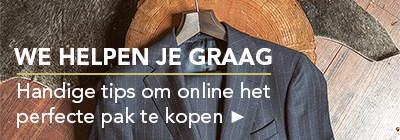 Hulp bij online pak kopen