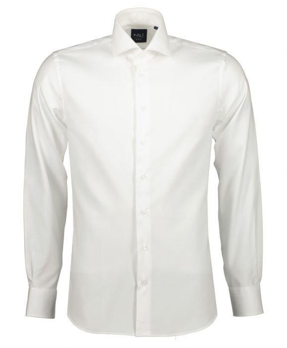 Nils overhemd slim fit wit 40