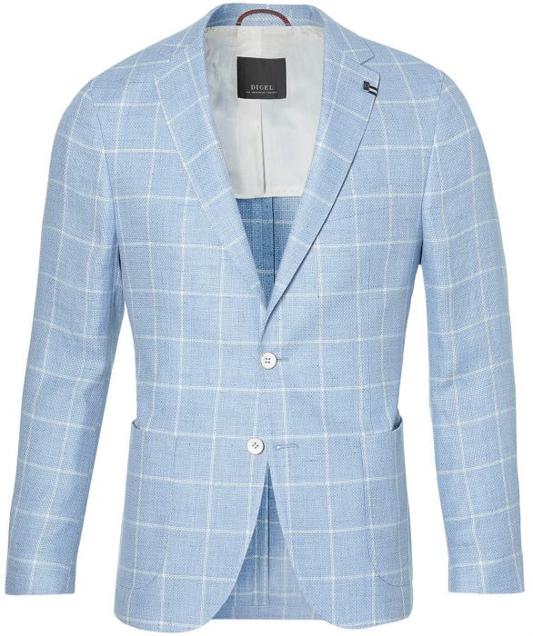 metro innovatie musicus sale - Digel colbert - modern fit - blauw | Herenkleding