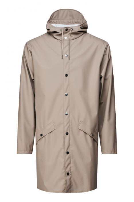 Rains regenjas slim fit beige Herenkleding