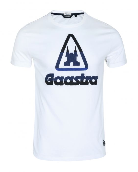 Bonus type zacht Gaastra t-shirt - modern fit - wit | Herenkleding