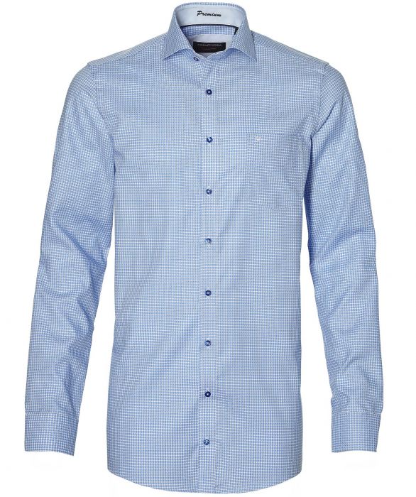 verlangen bundel Soeverein sale - Casa Moda overhemd - extra lang - blauw | Herenkleding