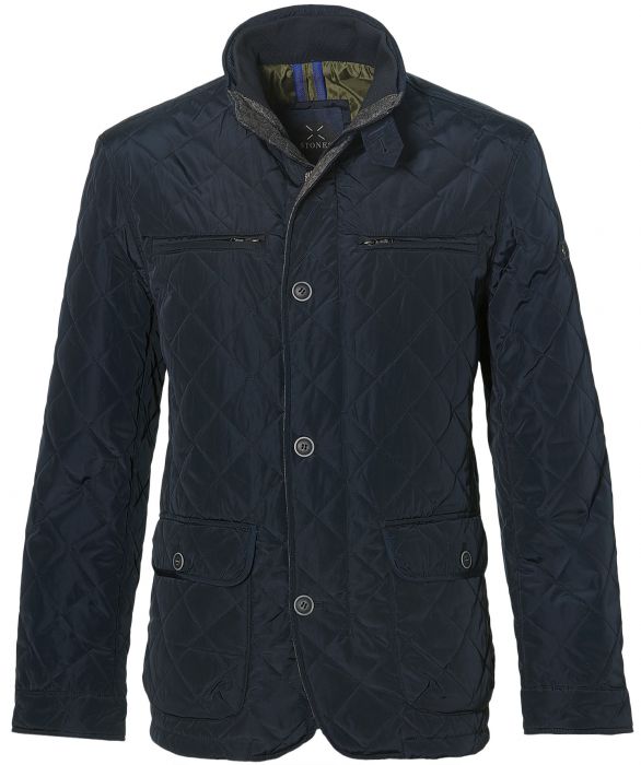 Slang Misbruik Staan voor Stones jack - modern fit - blauw | Herenkleding
