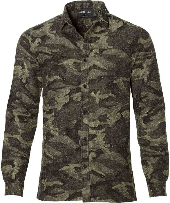 Camouflage overhemd on sale