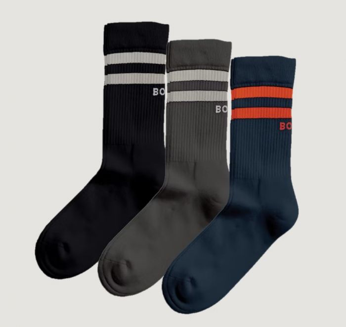 Uitmaken pijp Masaccio Björn Borg sokken 3 pack - blauw | Herenkleding