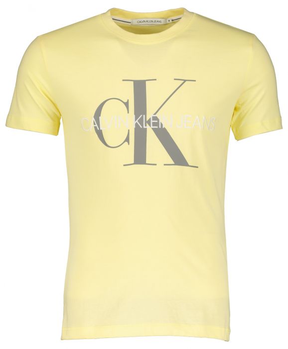 Calvin klein shirt geel deals