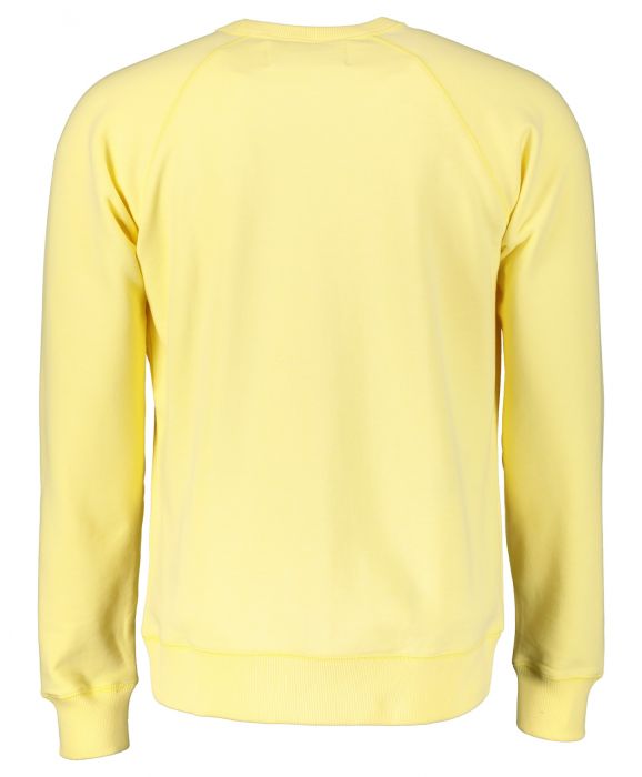 Calvin Klein sweater slim fit geel Herenkleding
