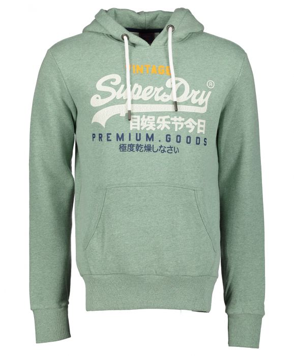 Prik veel plezier De databank Superdry pullover - slim fit - groen | Herenkleding