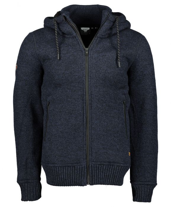 Superdry vest slim fit blauw Herenkleding