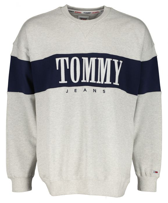 Tommy jeans trui grijs clearance