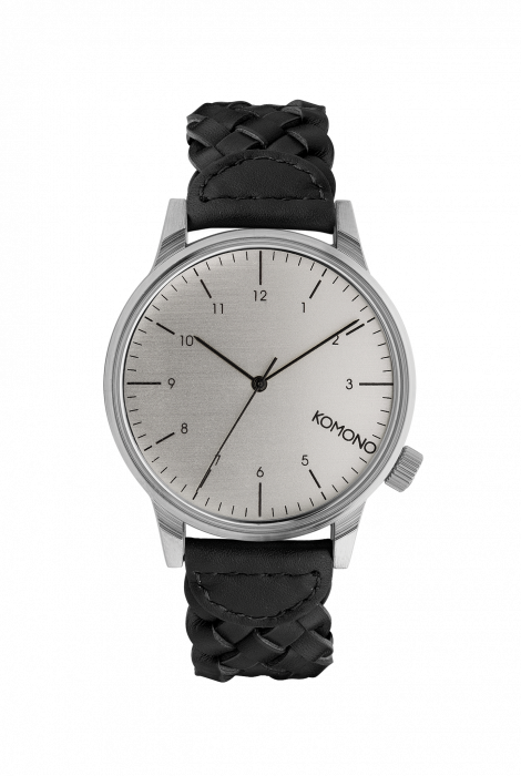 Verlichten Gladys Parana rivier Komono horloge - zwart | Herenkleding