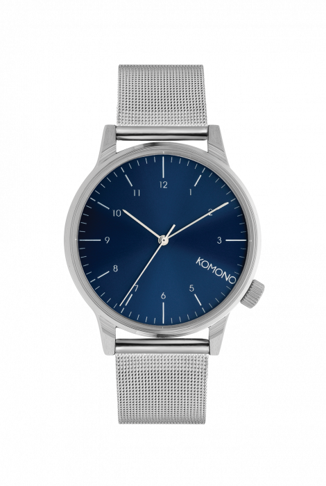 Komono horloge zilver Herenkleding
