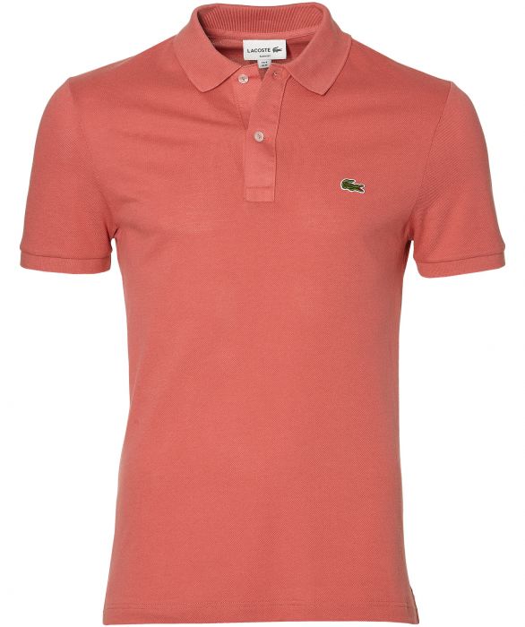 Lacoste polo rood online