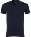 Jac Hensen T-shirt v-hals - extra lang - blau