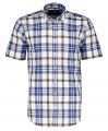 Jac Hensen overhemd - modern fit - blauw /wit