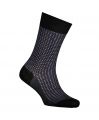 Falke sokken - Uptown Tie - zwart