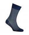 Falke sokken - Uptown Tie - blauw