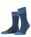 Falke sokken - Sensitive Herringbone - blauw