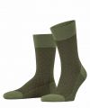 Falke sokken - Sensitive Herringbone - groen