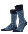 Falke sokken - Oxford stripes - blauw