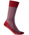 sale - Falke sokken - Oxford stripes - rood