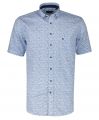 Giordano overhemd - modern fit - blauw