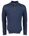 Jac Hensen polo - extra lang - blauw