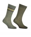 Jac Hensen sokken - 2-pack - groen