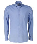 Hensen overhemd - slim fit - blauw