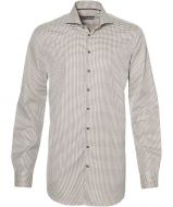 sale - Ledub overhemd - extra lang - bruin 