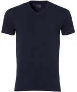 Jac Hensen T-shirt v-hals - slim fit - blauw