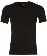 Jac Hensen T-shirt v-hals - slim fit - zwart