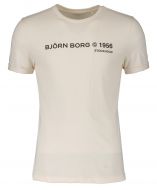 Björn Borg t-shirt - slim fit - creme