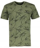 Superdry T-shirt - slim fit - groen