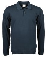 Knowledge Cotton polo - modern fit - blauw