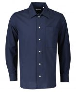 Knowledge Cotton overhemd - slim fit - blauw