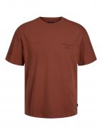 Jack & Jones T-shirt - regular fit - brique