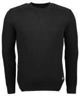Jac Hensen pullover - extra lang - zwart