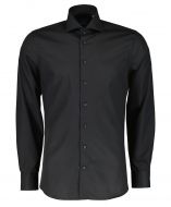 Nils overhemd - slim fit - zwart
