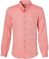 sale - Hensen overhemd - body fit - rood 