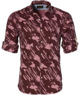Scotch & Soda overhemd - slim fit - rood