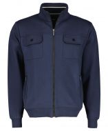 Jac Hensen vest - extra lang - blauw