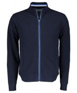 Jac Hensen vest - extra lang - blauw