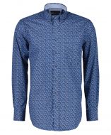R.B. Boston overhemd - modern fit - blauw