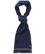 Jac Hensen Shawl  - wol - donkerblauw 