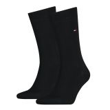 Tommy jeans sokken 2 pack - zwart