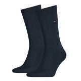 Tommy jeans sokken 2 pack - blauw