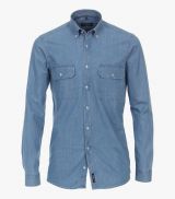 Casa Moda overhemd - regular fit - blauw