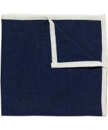 Jac Hensen pochet - blauw