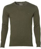 Hensen pullover - slim fit - Groen